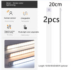 Smart Infrared Sensor Lamp Wireless Magnetic Long Cabinet Light With Rechargeable Hallway Wardrobe Gronata