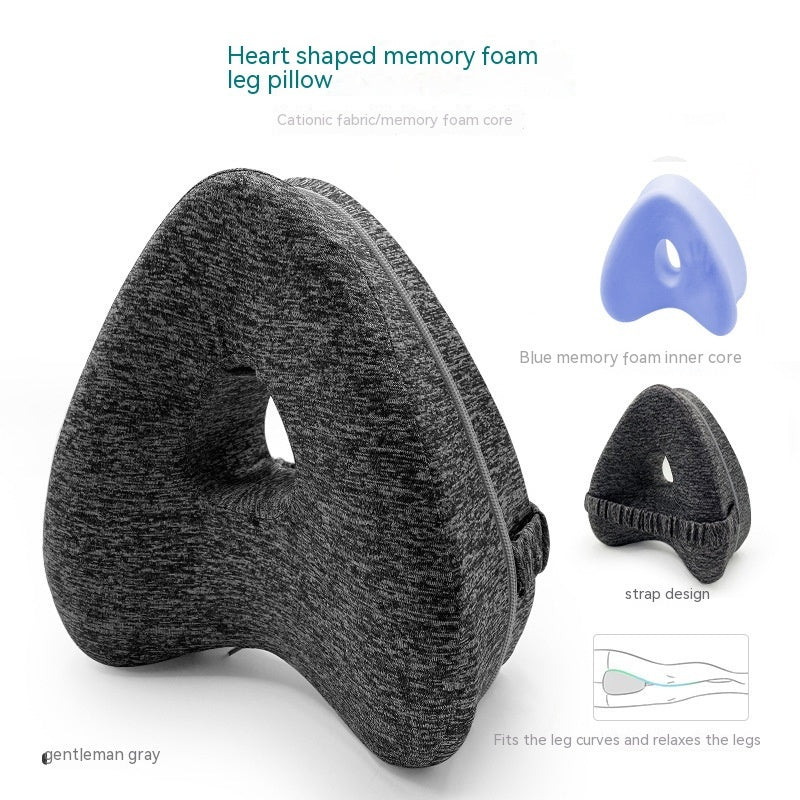 Heart-shaped Memory Foam Leg Pillow Contour Legacy Leg Pillow Gronata