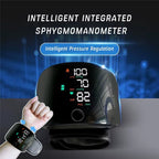 Wrist Sphygmomanometer Rechargeable Blood Pressure Meter Wrist Blood Pressure Eter Smart Touch Screen Blood Pressure Meter Household Electronics Gronata
