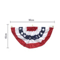 250th Anniversary Semicircle Flag Decorative Banner Gronata