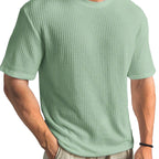 Casual Versatile Solid Color Men's Summer T-shirt Gronata