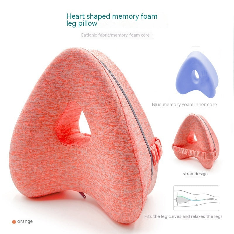 Heart-shaped Memory Foam Leg Pillow Contour Legacy Leg Pillow Gronata