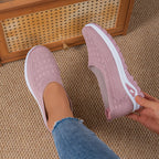 Women's Flyknit Breathable Mesh Casual Shoes Gronata