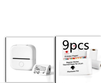 Portable Mini Thermal Label Printer Home Photo Printer Student Wrong Question Printer Bluetooth-compatible Mini Label Printer Price Tag Gronata