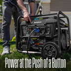 Westinghouse 9500 Peak Watt Dual Fuel Home Backup Portable Generator, Electric Start, Transfer Switch Ready, Gas & Propane Powered, CO Sensor Gronata
