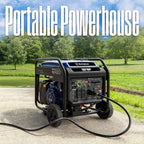 Westinghouse 10000 Peak Watt Portable Open Frame Inverter Generator, Remote Electric Start with Auto Choke, Transfer Switch Ready, Gas Powered, CO Sensor Gronata