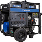 Westinghouse WGen12000DF Dual Fuel Home Backup Portable Generator, 15000 Peak Watts & 12000 Rated Watts, Remote Electric Start, Transfer Switch Ready, Gas and Propane Powered, CARB Compliant Gronata