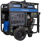 Westinghouse WGen7500DF Dual Fuel Home Backup Portable Generator, 9500 Peak Watts & 7500 Rated Watts, Remote Electric Start, Transfer Switch Ready, Gas & Propane Powered, CARB Compliant Gronata