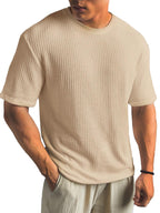 Casual Versatile Solid Color Men's Summer T-shirt Gronata