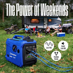 Westinghouse 2800 Peak Watt Super Quiet & Lightweight Portable Inverter Generator, Gas Powered, CO Sensor, Parallel Capable, Long Run Time Gronata