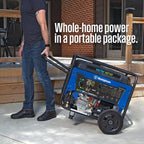 Westinghouse 13500 Peak Watt Dual Fuel Home Backup Portable Generator, Remote Electric Start, Transfer Switch Ready, Gas and Propane Powered Gronata