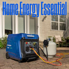 Westinghouse 5000 Peak Watt Super Quiet Dual Fuel Portable Inverter Generator, Remote Electric Start, Gas & Propane Powered, RV Ready 30A Outlet, Parallel Capable, Blue/Black Gronata