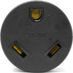 WEN GNA030, NEMA L5-30P Twist-Lock Power Plug to TT-30R Ready Outlet 120V 30-Amp 3600-Watt Generator to RV Adapter, Black Gronata