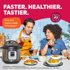 Instant Pot Duo 7-in-1 Electric Pressure Cooker, Slow Cooker, Rice, Steamer, Sauté, Yogurt Maker, Warmer & Sterilizer, Includes App With Over 800 Recipes, Stainless Steel, 6 Quart Gronata