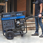 Westinghouse WGen12000DF Dual Fuel Home Backup Portable Generator, 15000 Peak Watts & 12000 Rated Watts, Remote Electric Start, Transfer Switch Ready, Gas and Propane Powered, CARB Compliant Gronata