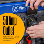Westinghouse 12500 Peak Watt Dual Fuel Home Backup Portable Generator, Remote Electric Start, Transfer Switch Ready, Gas and Propane Powered, CO Sensor Gronata