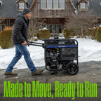 Westinghouse 9500 Peak Watt Dual Fuel Home Backup Portable Generator, Electric Start, Transfer Switch Ready, Gas & Propane Powered, CO Sensor Gronata