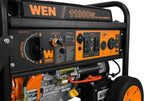 WEN 11,000-Watt 120V/240V Dual Fuel Portable Generator with Wheel Kit and Electric Start (DF1100T) Gronata