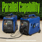 Westinghouse 4000 Peak Watt Super Quiet Dual Fuel Portable Inverter Generator, Remote Electric Start, Gas & Propane Powered, RV Ready, CO Sensor, Parallel Capable Gronata