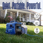 Westinghouse 2800 Peak Watt Super Quiet & Lightweight Dual Fuel Portable Inverter Generator, Gas & Propane Powered, CO Sensor, Parallel Capable, Long Run Time Gronata