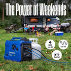 Westinghouse 2550 Peak Watt Super Quiet & Lightweight Portable Inverter Generator, RV Ready 30A Outlet, Gas and Propane Powered, CO Sensor, Parallel Capable, Long Run Time Gronata