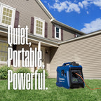 Westinghouse 2550 Peak Watt Super Quiet & Lightweight Portable Inverter Generator, RV Ready 30A Outlet, Gas Powered, Parallel Capable, Long Run Time,Blue Gronata