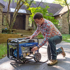 Westinghouse WGen3600 Portable Generator, 4650 Peak Watts & 3600 Rated Watts, RV Ready 30A Outlet, Wheel & Handle Kit, Gas Powered Gronata
