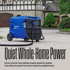 Westinghouse 11000 Peak Watt Dual Fuel Portable Inverter Generator, Remote Electric Start, Transfer Switch Ready, Gas and Propane Powered, Low THD - Safe for Electronics, Parallel Capable, CO Sensor Gronata