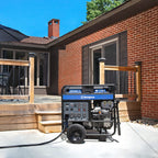 Westinghouse WGen7500DF Dual Fuel Home Backup Portable Generator, 9500 Peak Watts & 7500 Rated Watts, Remote Electric Start, Transfer Switch Ready, Gas & Propane Powered, CARB Compliant Gronata