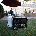 DuroMax XP5500EH 5,500-Watt Dual Fuel Portable Generator - Gas & Propane, Electric Start, RV & Emergency Ready Gronata