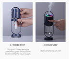 Magic Shadow USB Air Humidifier For Home With Projection Night Lights Ultrasonic Car Mist Maker Mini Office Air Purifier Gronata