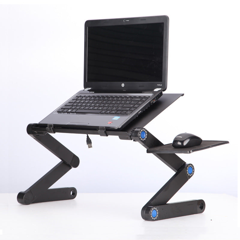 Laptop Table Stand With Adjustable Folding Ergonomic Design Stand Notebook Desk For Ultrabook Netbook Or Tablet With Mouse Pad Gronata