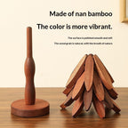 Tree Design Stand Wooden Trivets Decorative Anti Scald Heat Resistant Table Mat Coaster Wood Placemats Pot Table Heat Insulation Pad Gronata