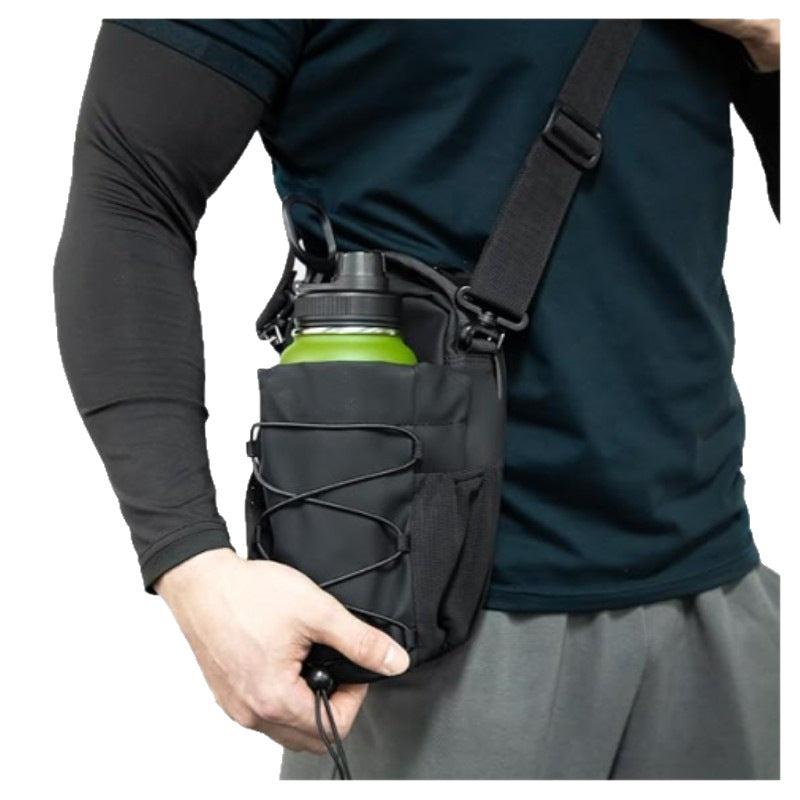 Fitness Magnetic Kettle Bag Crossbody Bag Magnetic Gym Bag For Men And Women Sling Bottle With Magnetic Attachment  Water Bottle Holder Gronata