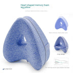 Heart-shaped Memory Foam Leg Pillow Contour Legacy Leg Pillow Gronata