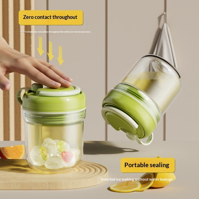 3-in-1 Ice Cube Tray Water Cup Household Breakfast Cup Gronata