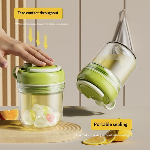 3-in-1 Ice Cube Tray Water Cup Household Breakfast Cup Gronata