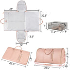 Large Capacity Travel Duffle Bag Women's Handbag Folding Suit Bag Waterproof Clothes Totes Gronata