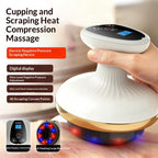 Electric Gua Sha Board Beauty Massager Cupping Device Electric Meridian Brush Home Abdominal Massage Gua Sha Board Massager Gronata