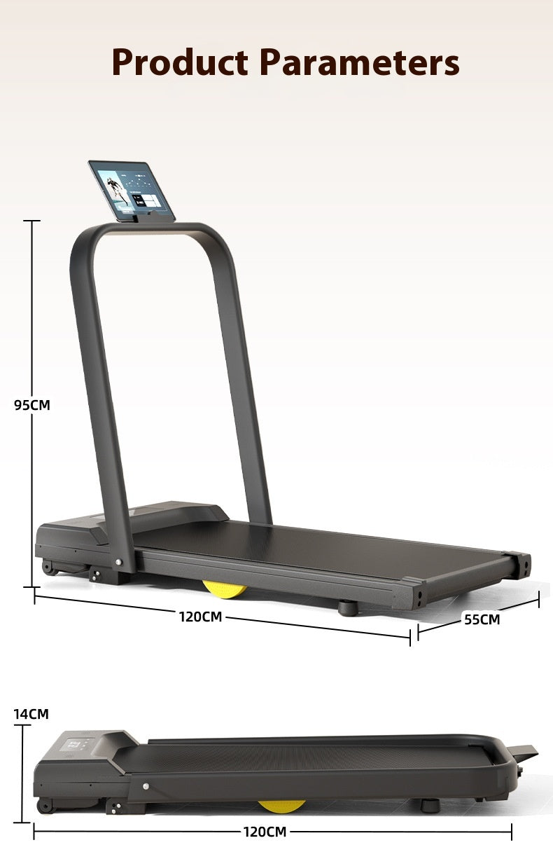 Adjustable Slope Treadmill Home Fitness