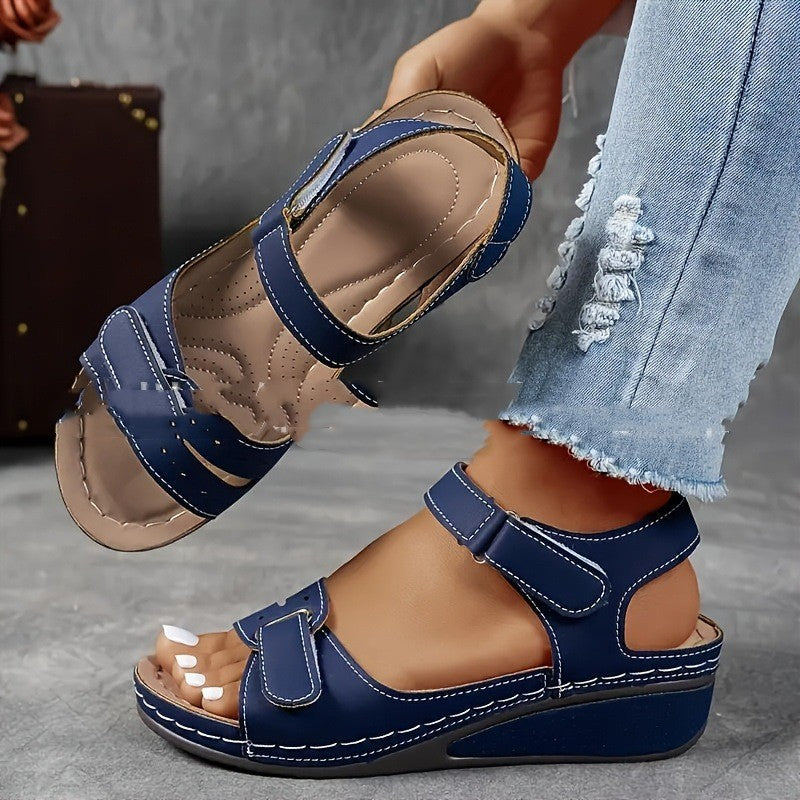 Thick Bottom Plus Size Strap Sandals Gronata