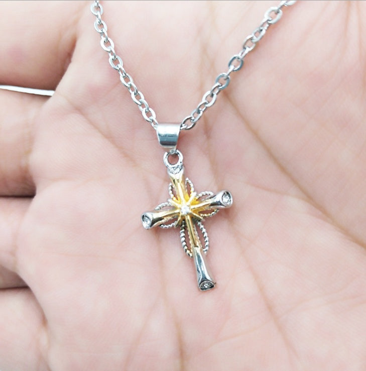 Octagonal Star Cross Alloy Pendant Gronata