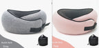 Travel Neck Pillow Non-Deformed Airplane Pillow Travel Neck Cushion Durable U-Shaped Travel Memory Cotton Nap Neck Pillow Gronata