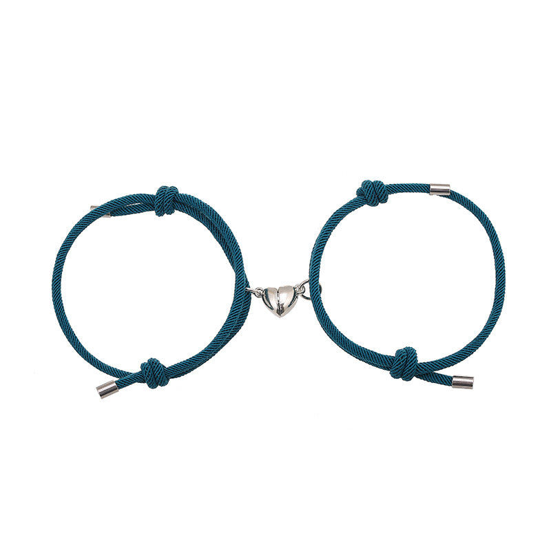 Simple Nylon Love Magnetic Bracelet Gronata