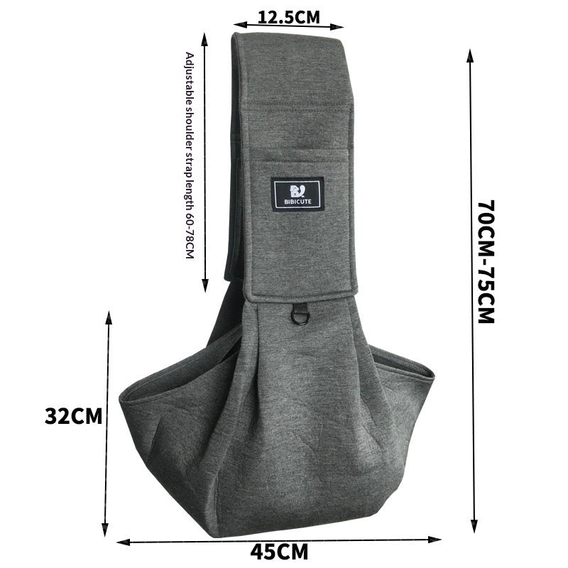 Stylish And Compact Pet Shoulder Backpack That Can Also Be Worn As A Crossbody Bag Gronata
