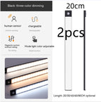 Smart Infrared Sensor Lamp Wireless Magnetic Long Cabinet Light With Rechargeable Hallway Wardrobe Gronata