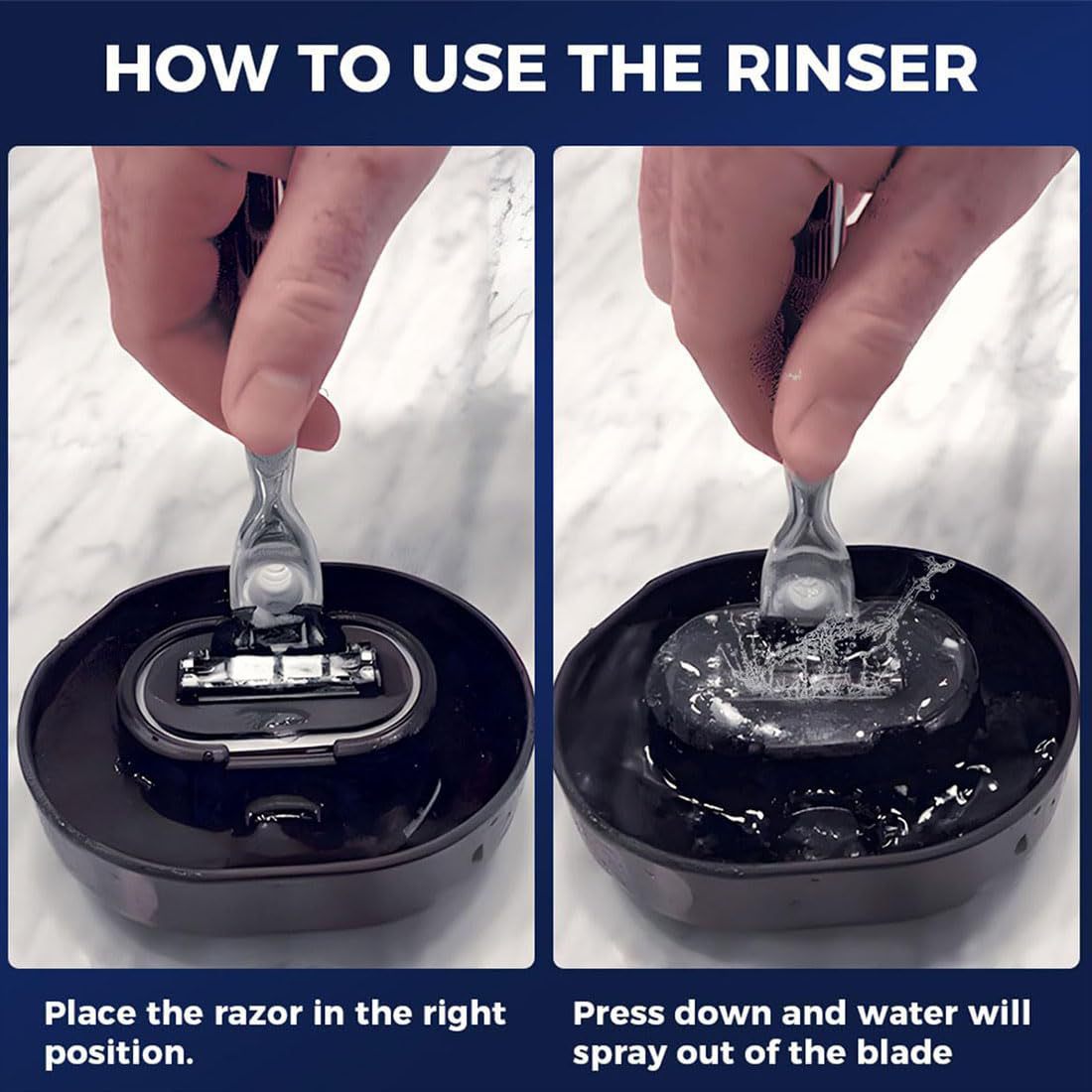 Shaver Flusher Can Be Cleaned Without Electricity Gronata