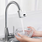 Kitchen Household Bathroom Faucet Valve Splash-proof Induction Water Saving Device