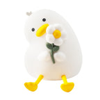 Vitality Flower Duck Small Usb Bedroom Bedside Decoration Night Light Gronata