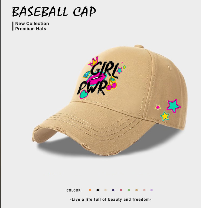 European And American Style Casual Baseball Cap For Women Gronata